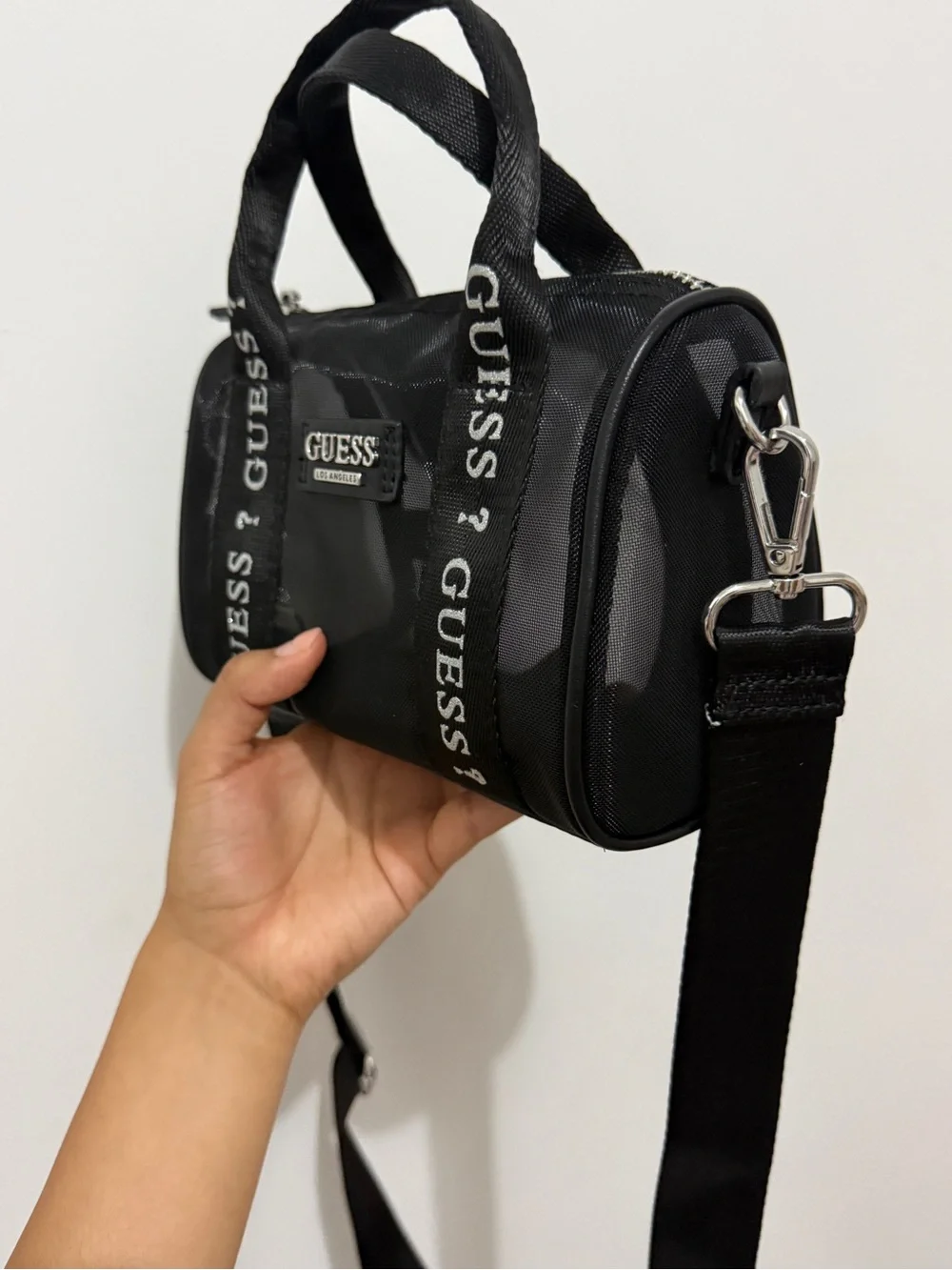 GUESS Mini Tote Crossbody Bag